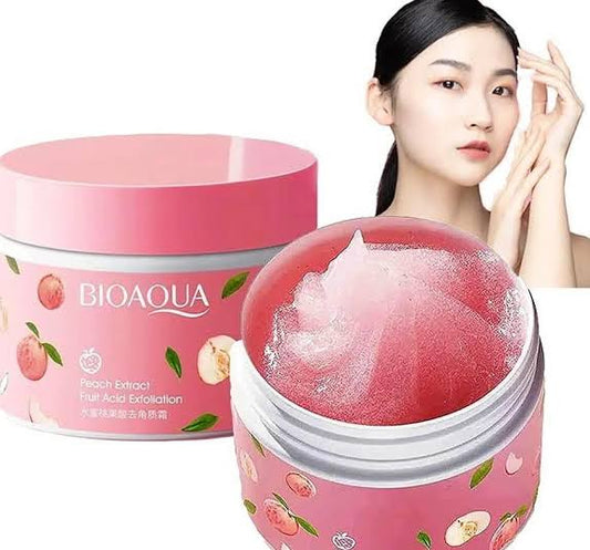 BIOAQUA PEACH EXTRACT EXFOLIATING GEL (Delivery FREE)